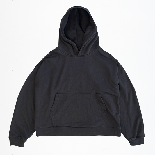 Cotton "Anthracite Gray" Hoodie